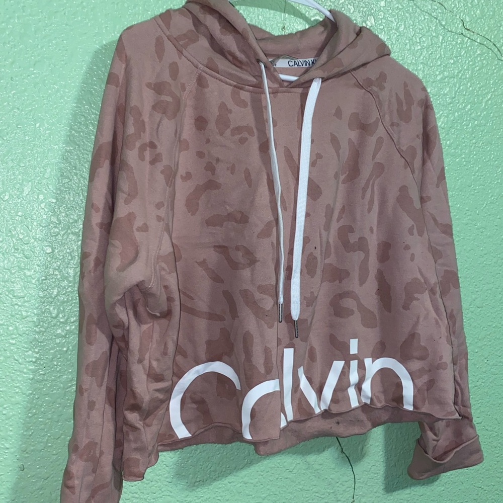 Calvin Klein animal print sweatshirt